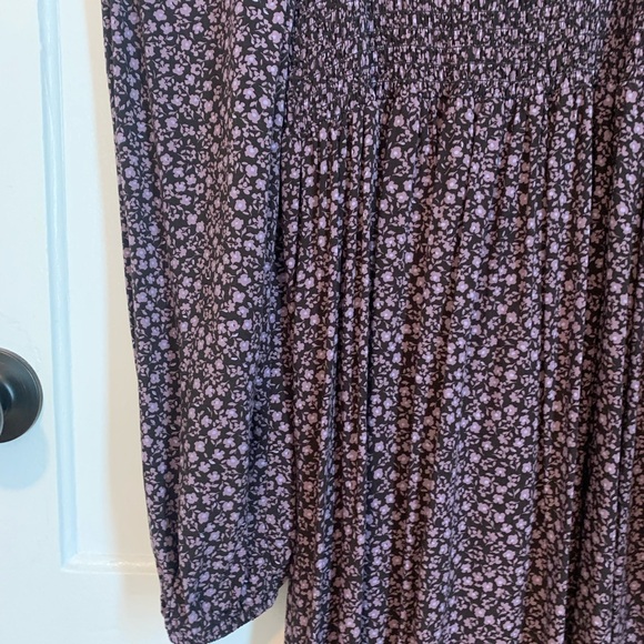 Gap Purple Floral Dress, Size M - Picture 3 of 5